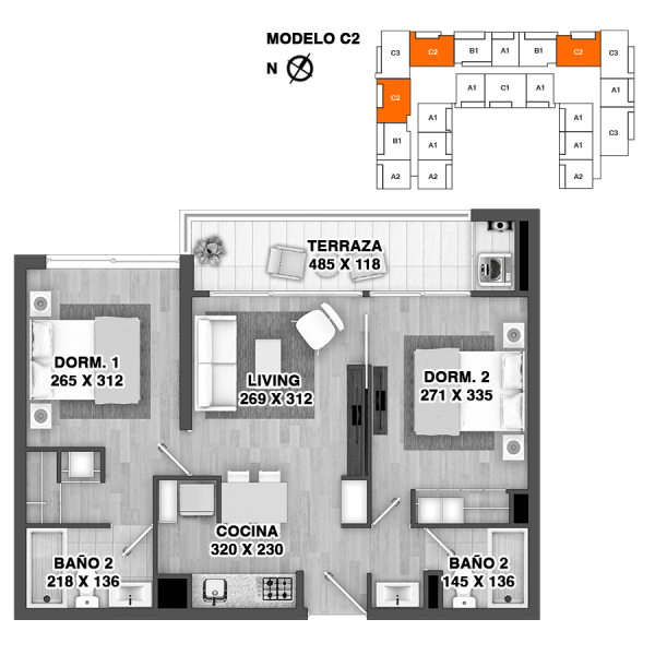 Edificio Conde Del Maule 4236, Estacion Central - Imagen 24