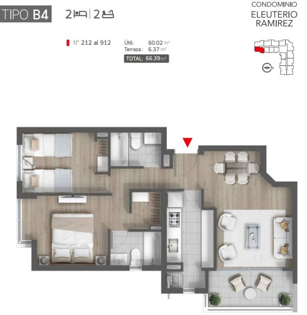 Edificio Eleuterio Ramirez, Departamentos en San Bernardo - Imagen 23